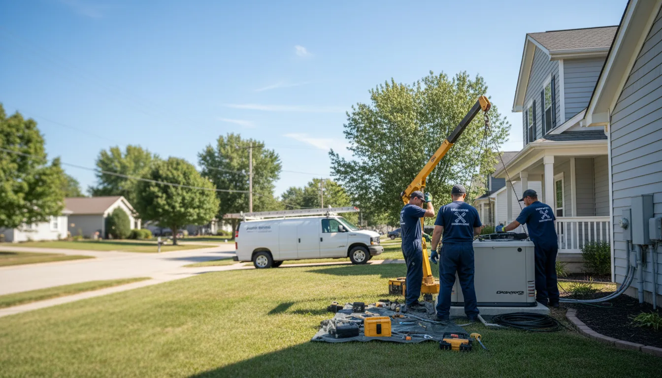 Generator Installation in Fairmount, IL near me